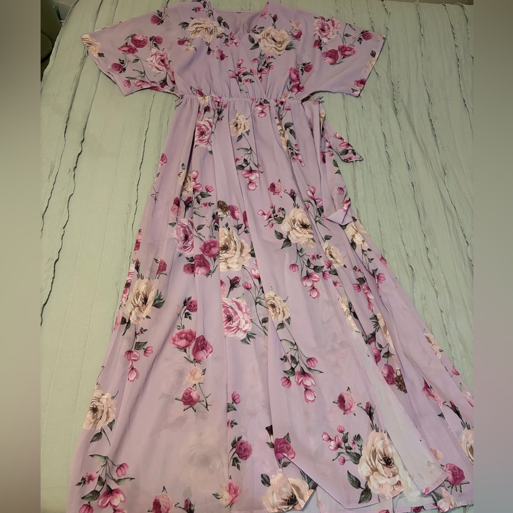 Anrabess Floral Maxi Dress | Size M